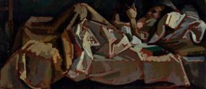 BARNETT Herbert Phillip 1910-1972,Reading in Bed,1941,William Doyle US 2018-11-20