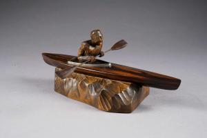BARNETT J,Le Kayak,1900,Galerie Moderne BE 2017-12-12