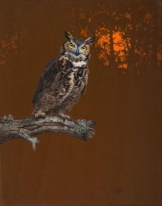 barnett Judith A,Great Horned Owl,1977,Copley US 2009-07-14