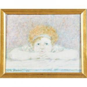 BARNETT Rita Wolpé 1900-1900,The Pause,1986,Rago Arts and Auction Center US 2018-02-25