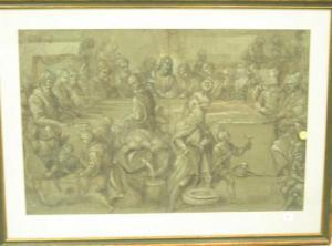 BAROCCIO Frederico,Last Supper (with figure in foreground pouring wat,Winter Associates 2010-04-19