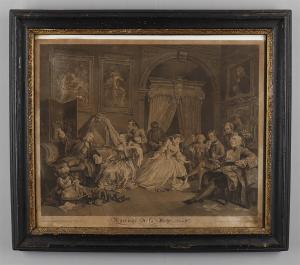 BARON Bernard 1696-1762,Marriage a la Mode,1745,Dreweatts GB 2021-03-12