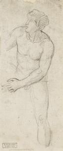 Baron Gerard Francois Pascal Simon 1770-1837,Homme nu regardant,Christie's GB 2008-12-11