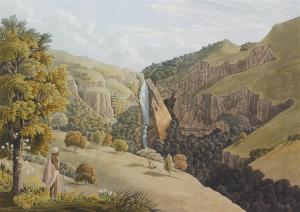 BARON Richard 1947,The Kaitee Waterfall, as seen from the road lookin,Christie's GB 2008-05-22