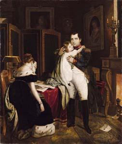 BARONI Domenico,Napoleone saluta il figlio, Re di Roma, alla parte,1845,Finarte IT 2009-09-29