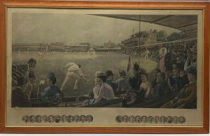 BARRABLE George Hamilton 1873-1887,The Ideal Cricket Match,Duggleby Stephenson (of York) 2021-06-03