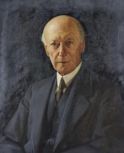 BARRACLOUGH James P 1891-1942,Portrait of Herbert Weston Sparkes, Esq.,1923,Rosebery's GB 2023-03-14