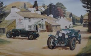 BARRACLOUGH Stuart,Bentleys at the Crown,Rowley Fine Art Auctioneers GB 2022-01-15