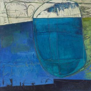BARRAGáN Paula 1963,Abstraction in blue,2001,Bonhams GB 2013-02-24