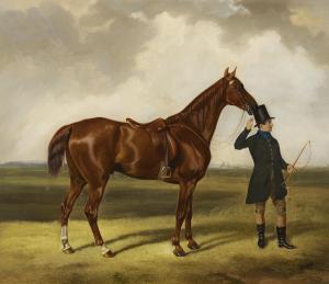Barratt of Stockbridge Thomas 1852-1899,Horse and Rider in a Landscape,Christie's GB 2021-04-21