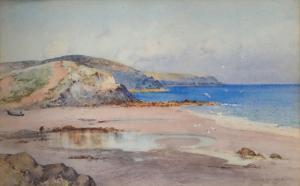 BARRAUD ALLAN,Coastal Scene,International Art Centre NZ 2018-02-20