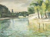 BARRAUD Aurele Rene 1903-1969,Vue de la Seine,Piguet CH 2022-06-15