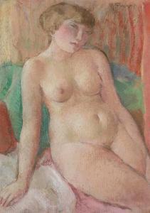 BARRAUD Gustave Francois 1883-1964,Female nude,Galerie Koller CH 2015-06-25