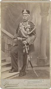 BARRAUD Herbert Rose 1845-1895,Sultan Abu Bakar of Johor,1885,Galerie Bassenge DE 2018-06-06