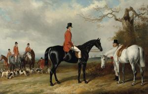 BARRAUD William 1810-1850,The Earl Granville, Master of the Royal Buckhounds,Christie's 2023-05-25