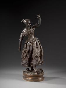 BARRE Auguste Jean 1811-1896,Fanny Elssler dansant la ,1837,Artcurial | Briest - Poulain - F. Tajan 2024-02-06