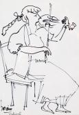 BARREIRO JOSE MARIA 1940,Violinista,Duran Subastas ES 2012-09-18