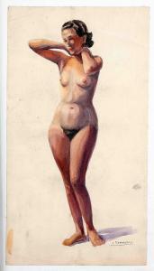 BARRENECHEA TUBILLA Josep 1908,Desnudo femenino,Subastas Galileo ES 2016-03-17