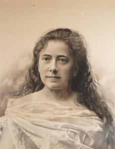 BARRENSCHEEN Hermann 1882-1953,Portrait de femme,Ruellan FR 2022-10-01