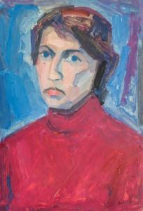 BARRERA BOSSI Erma 1885-1960,a portrait of a girl,888auctions CA 2019-03-28