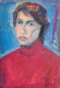 BARRERA BOSSI Erma 1885-1960,a portrait of a girl,888auctions CA 2019-10-24