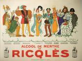 BARRERE Adrien 1877-1931,ALCOOL DE MENTHE DE RICQLÈ,Yann Le Mouel FR 2014-11-24