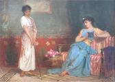 BARRETT Jerry 1814-1906,Classical maidens in a interior,Woolley & Wallis GB 2007-07-16