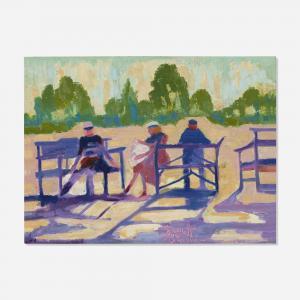 BARRETT Joseph 1936,Benches,Toomey & Co. Auctioneers US 2023-07-26