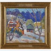 BARRETT Joseph 1936,Dark Hollow,Rago Arts and Auction Center US 2018-11-10