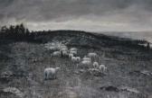 BARRETT William S 1854-1927,Sheep grazing in the countryside,Christie's GB 2007-06-20