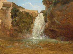 BARRIGUES DE FONTAINIEU Prosper François 1760-1850,La cascade des Aygalades,Christie's GB 2019-06-25