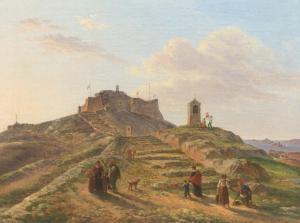 BARRIGUES DE FONTAINIEU Prosper François 1760-1850,Le Fort de Notre Dame de la ,1822,Aspire Auction 2019-04-13