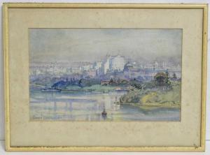 BARRINGER Gwendoline l'Avance 1882-1960,Luminous Cityscape,Anderson & Garland GB 2023-09-07