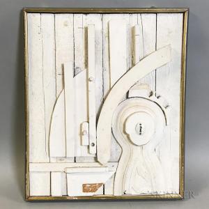 BARRINGTON DENIS G 1930-1999,Sculptural Assemblage in White,Skinner US 2018-07-31