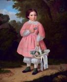 BARROIS Jean Pierre Frederic 1786-1841,Fillette à la robe rose,Mercier & Cie FR 2007-03-25