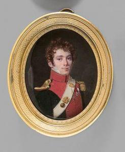 BARROIS Jean Pierre Frederic 1786-1841,Jeune officier des dragons, portant l,1817,Beaussant-Lefèvre 2021-11-26