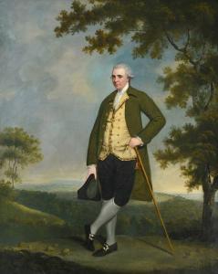 BARRON Hugh 1745-1791,Portrait of Mr Peter Galhee,Tennant's GB 2023-11-11