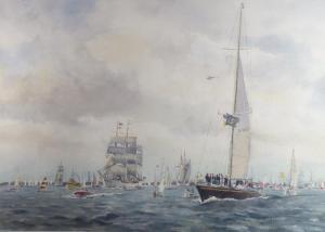 Barrow S.T,Amongst the Tall Ships,1982,Bellmans Fine Art Auctioneers GB 2018-02-14