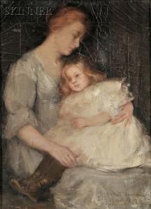 BARROWS SHEPLEY Annie 1888-1907,Mother and Child,Skinner US 2011-01-28