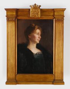 BARROWS SHEPLEY Annie 1888-1907,Portrait of a Young Woman,Burchard US 2018-11-18