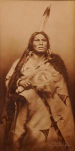 Barry d.f,Framed Photograph of Lakota Chief Gall,Skinner US 2009-01-24