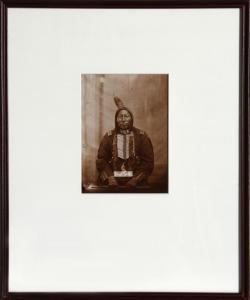 BARRY David F. 1854-1934,Crow King (Sioux Indian Chief),1880,Ro Gallery US 2023-07-01