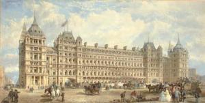 BARRY Edward Middleton,Competition Design for St Pancras Station,1870,Christie's 2005-11-17