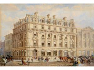 BARRY Edward Middleton 1800-1800,FIGURES AND CARRIAGES BY A CIVIC BUILDING,Lawrences GB 2014-10-17