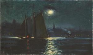 BARRY Gerard 1864-1941,MOONLIGHT,Whyte's IE 2017-02-27