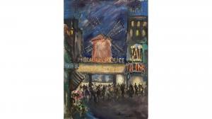 BARSCIGLIE RAFFAELE 1913-1994,Moulin Rouge,Errico casa d'aste IT 2019-11-30