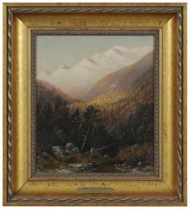 BARSTOW Sarah M. 1858-1891,Fall, White Mountains,Brunk Auctions US 2018-03-23