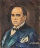 BARTA Laszlo 1902-1961,Portrait de Salomon LEBOVICI,Morand FR 2018-12-14