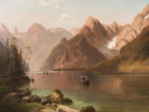 BARTAK Ludvik 1857-1921,Alpine Lake,Palais Dorotheum AT 2019-03-09
