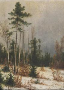 BARTAK Ludvik 1857-1921,Winter Forest,Palais Dorotheum AT 2019-03-09